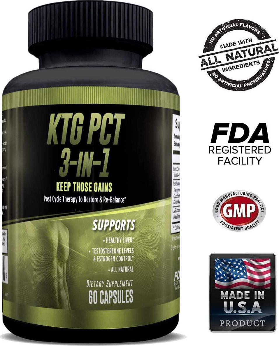 Keep Those Gains PCT 3-in-1 - Post Cycle Therapy - 60 Capsules