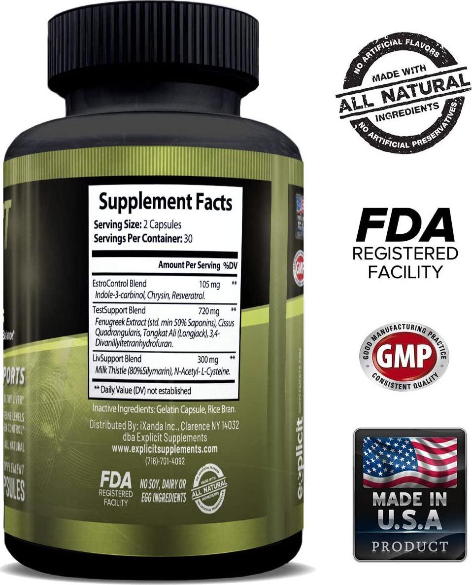 Keep Those Gains PCT 3-in-1 - Post Cycle Therapy - 60 Capsules