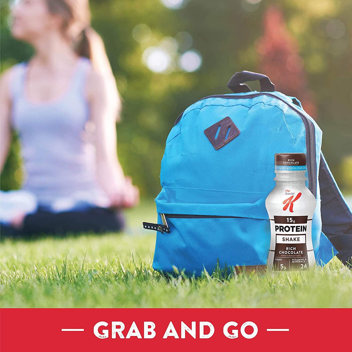 Kellogg's Special K Protein Packed Gym Box, Meal Replacement, Double Chocolate Protein Bar (20 Bars) and Rich Chocolate Protein Shakes (12 Bottles)