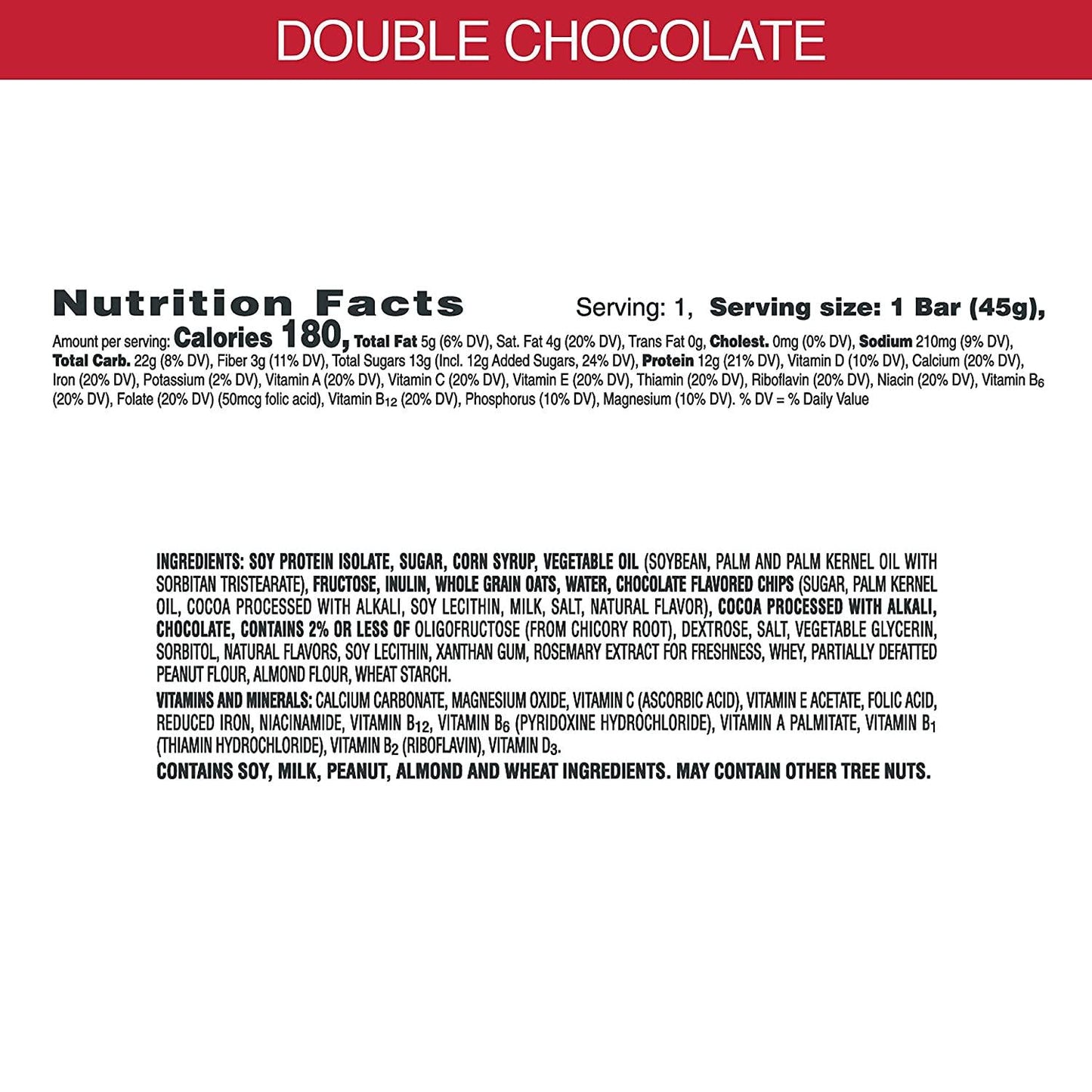 Kellogg's Special K Protein Packed Gym Box, Meal Replacement, Double Chocolate Protein Bar (20 Bars) and Rich Chocolate Protein Shakes (12 Bottles)