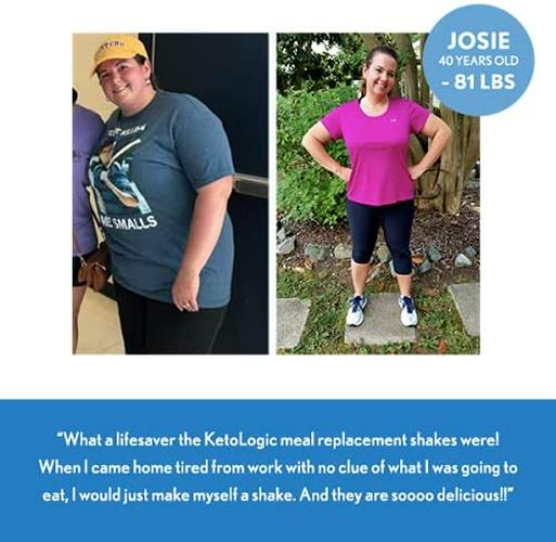 KetoLogic Keto Meal Replacement Shake Powder For Optimal Results + MCT Oil + Grass-Fed Whey - Perfectly Formulated Macros for Ketosis - 20 Servings - Chocolate