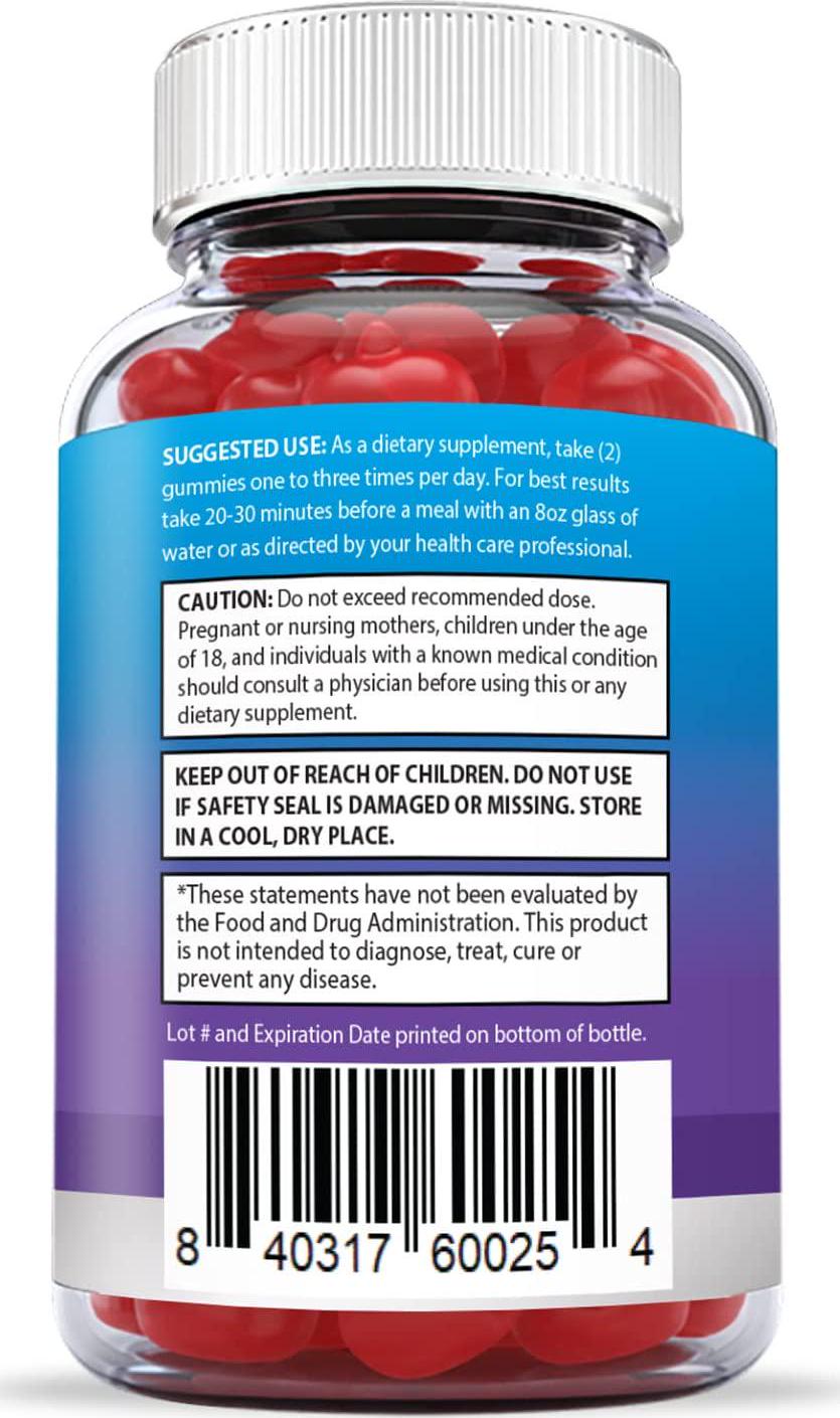 Keto Blast Gummies 1000MG ACV with Pomegranate Juice Beet Root B12 60 Gummys