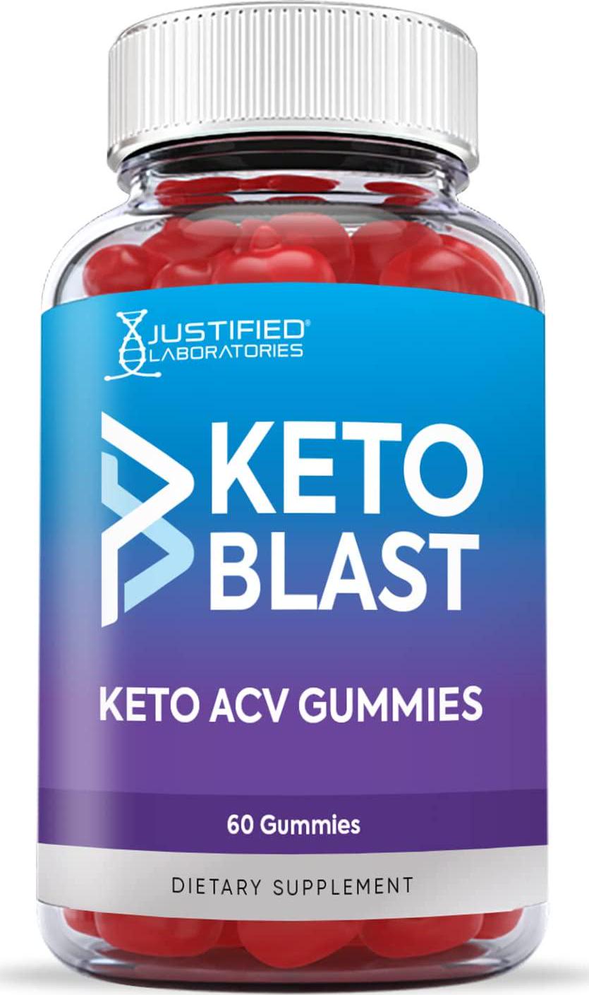 Keto Blast Gummies 1000MG ACV with Pomegranate Juice Beet Root B12 60 Gummys