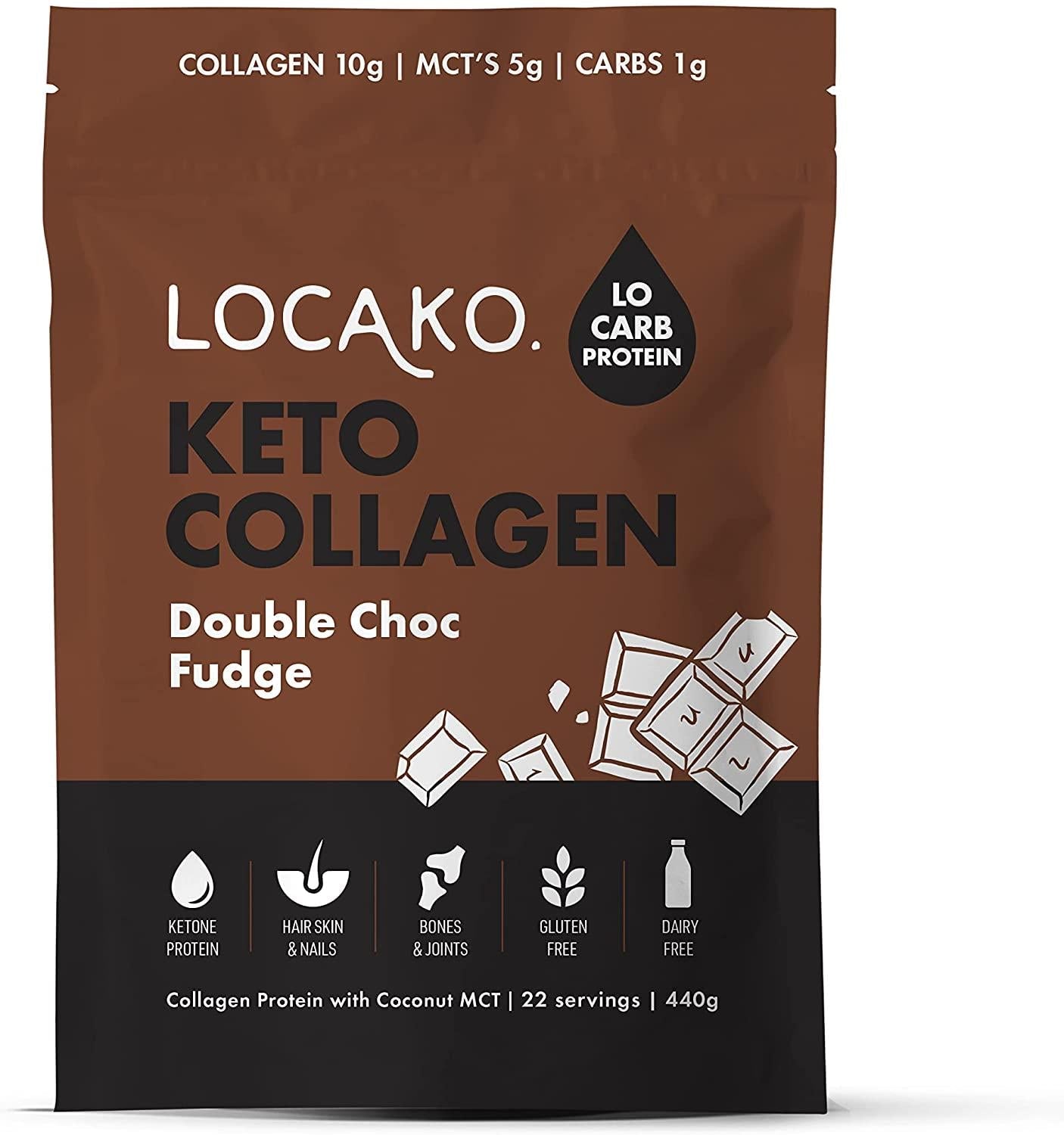 Keto Collagen Double Choc Fudge