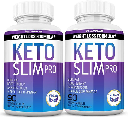 Keto Diet Pills Plus Apple Cider Vinegar - Keto BHB Exogenous Ketones Supplement for Women Men - Utilize Fat for Energy with Ketosis Boost Energy and Focus, Manage Cravings, Metabolism Support -180caps