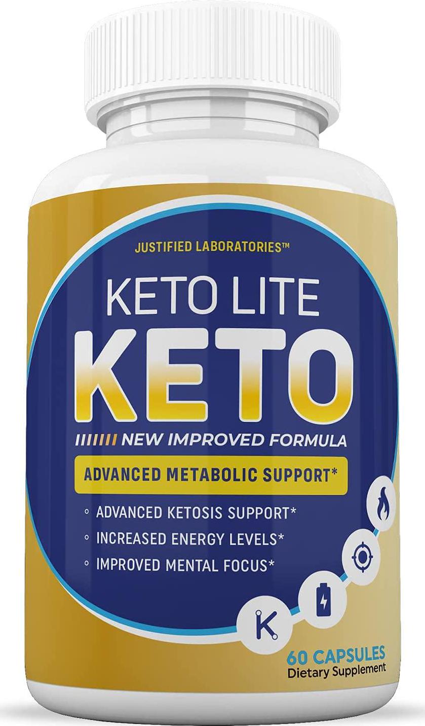 Keto Lite Keto Pills Includes Apple Cider Vinegar goBHB Exogenous Ketones Advanced Ketogenic Supplement Ketosis Support for Men Women 60 Capsules