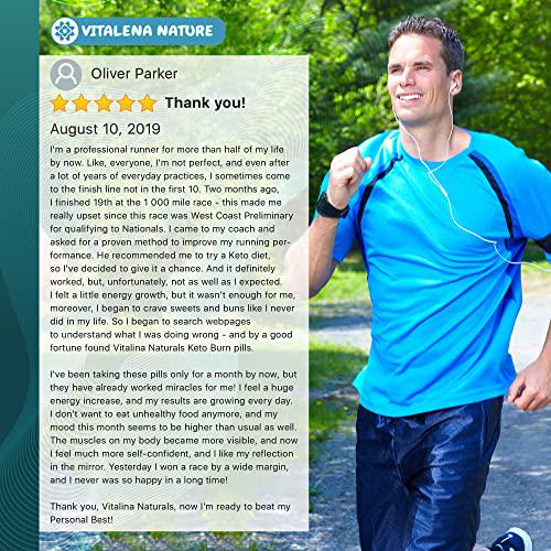 Keto Pills with Pure BHB Exogenous Ketones - Effective Keto Burn Made in USA - Advanced Keto Supplement for Ketosis Support - Keto Pills for Energy Boost - Keto BHB