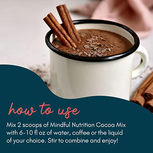 Keto Protein Cocoa Mix with Collagen Peptides Powder and Organic MCT Oil Powder Keto Friendly and Paleo Friendly Sugar Free Chocolate Protein Powder Non Dairy Protein Powder Protein Hot Chocolate