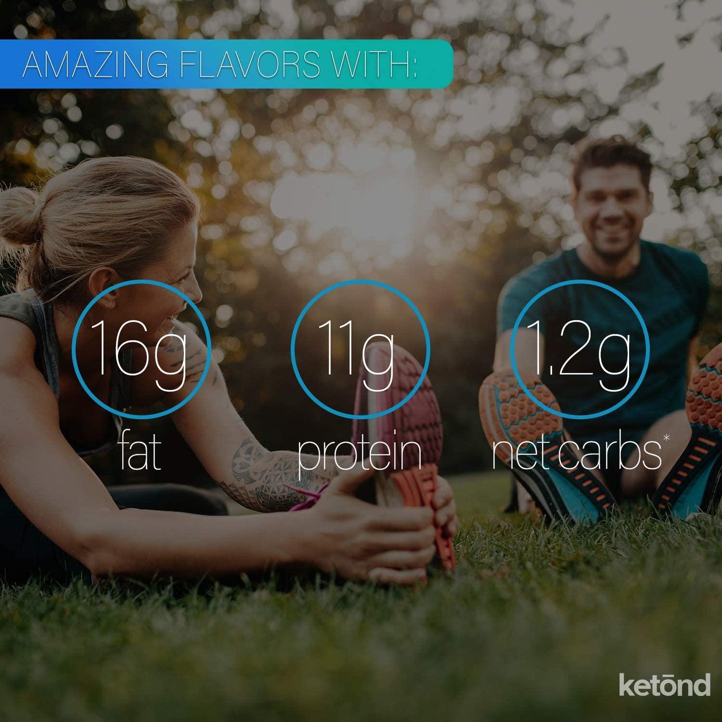 Keto Protein Powder (French Vanilla ) - Low Carb, High Fat Keto Protein Powder Shake Mix Made with All Natural Ingredients (20 Servings)