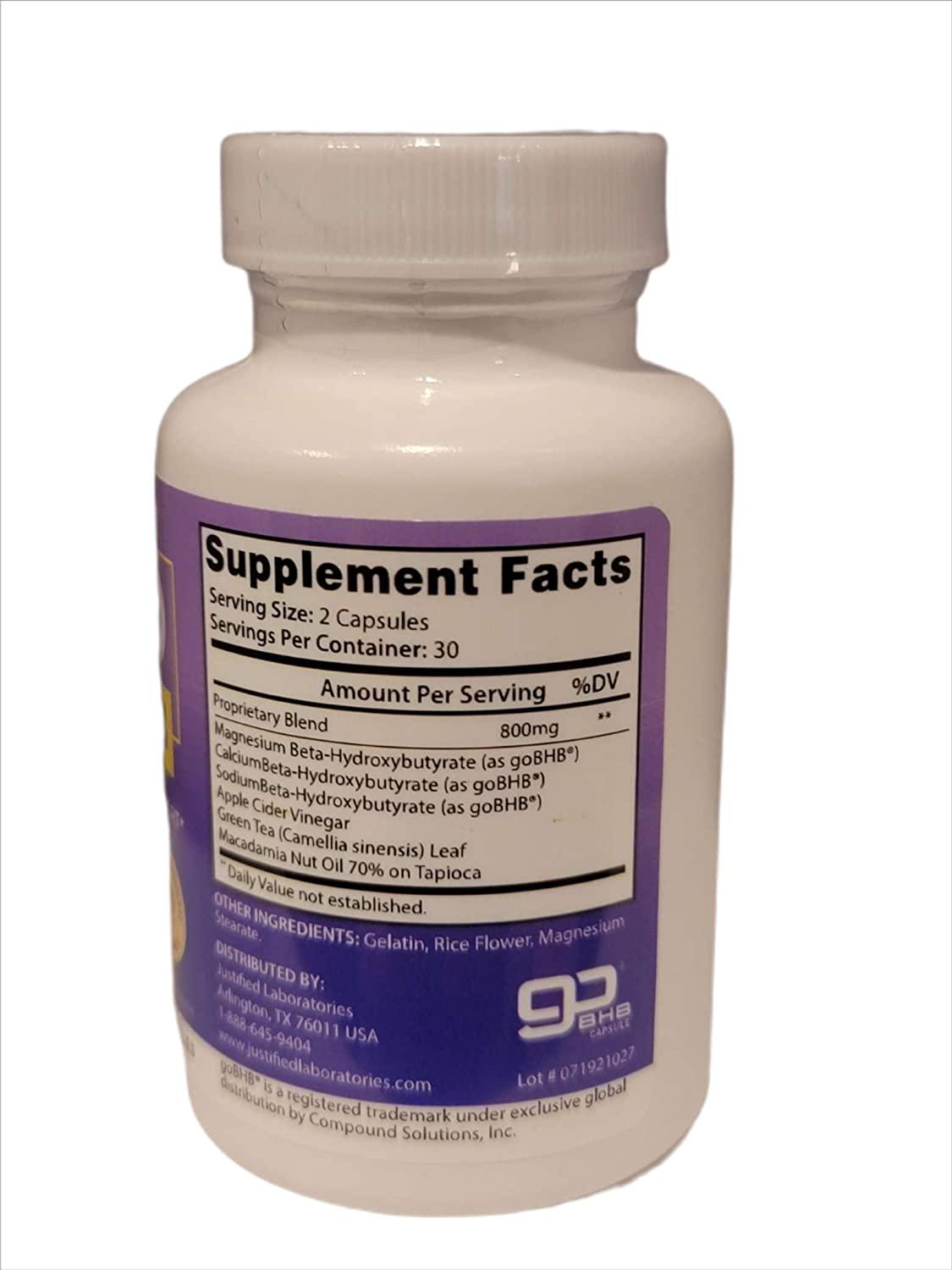 Keto Pure BHB Pills Advanced BHB Ketogenic Supplement Real Exogenous Ketones Ketosis for Men Women 60 Capsules 3 Bottles