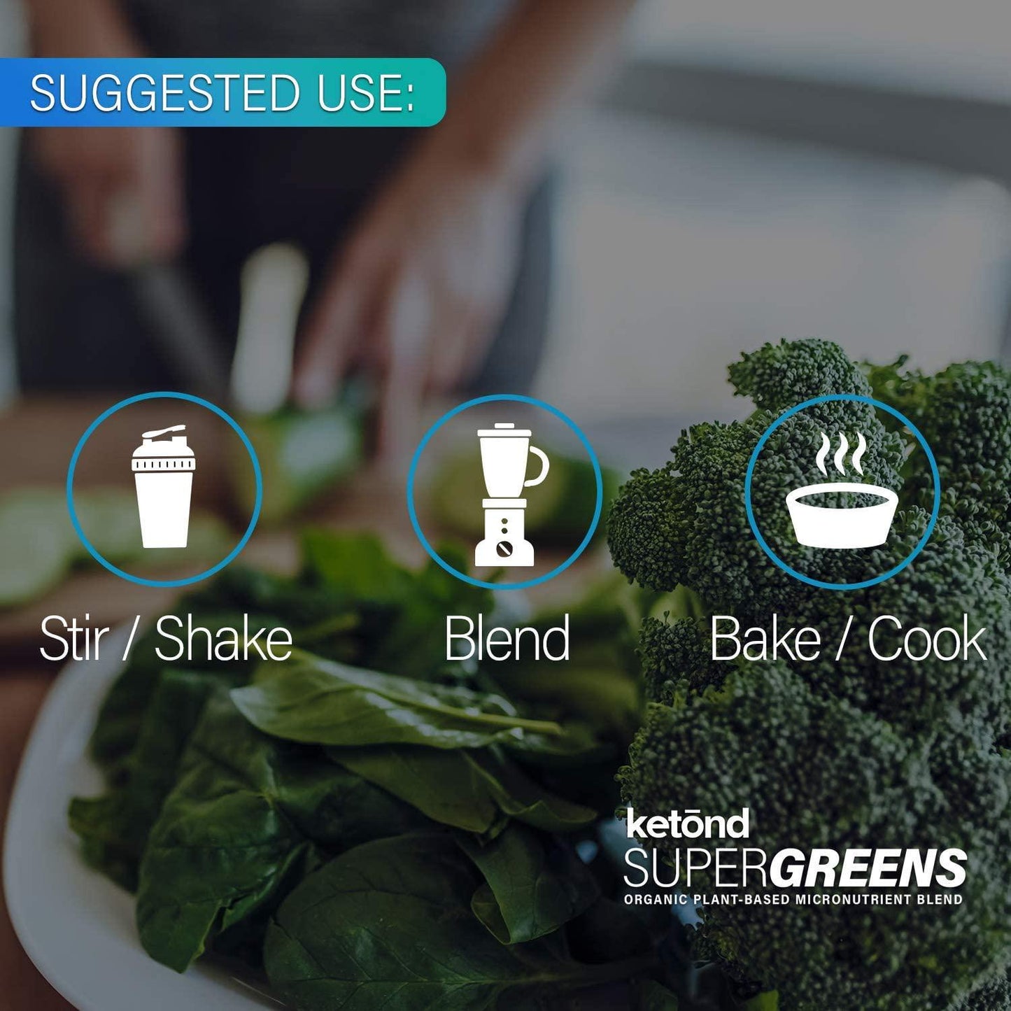 Ketond Super Greens — Organic Essential Micronutrients - (20 Servings)