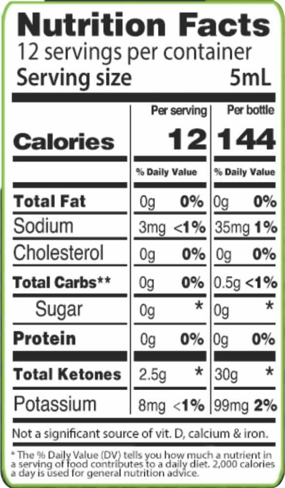 KetoneAid KE4 Pro Ketone Ester Drink | Not a Ketone Salt, No Sugar, No Caffeine | Exogenous D-BHB Ester | 12 Serving Per Bottle (3 Count)