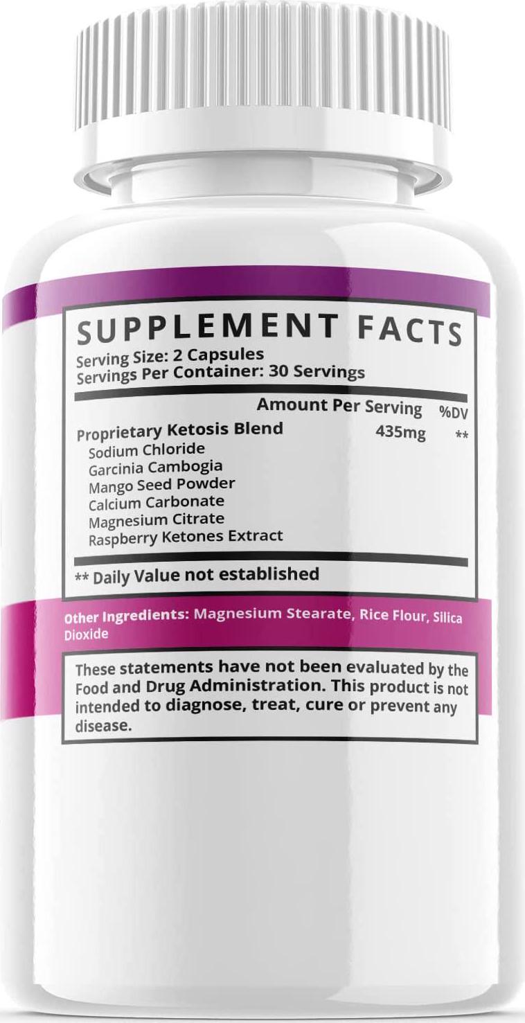 Ketosis F1 Advanced Formula Supplement Pills (1 Pack)