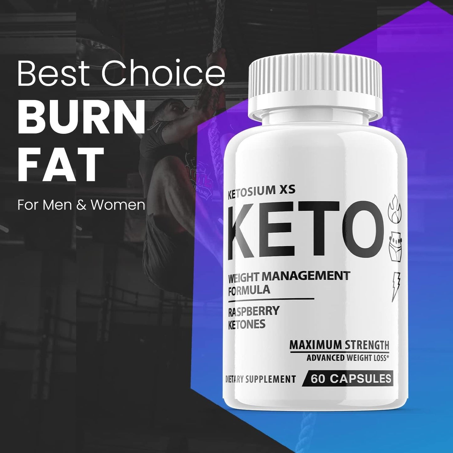 Ketosium XS Ketogenic Supplement Pills (3 Pack)