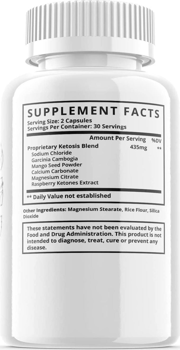 Ketosium XS Ketogenic Supplement Pills (3 Pack)