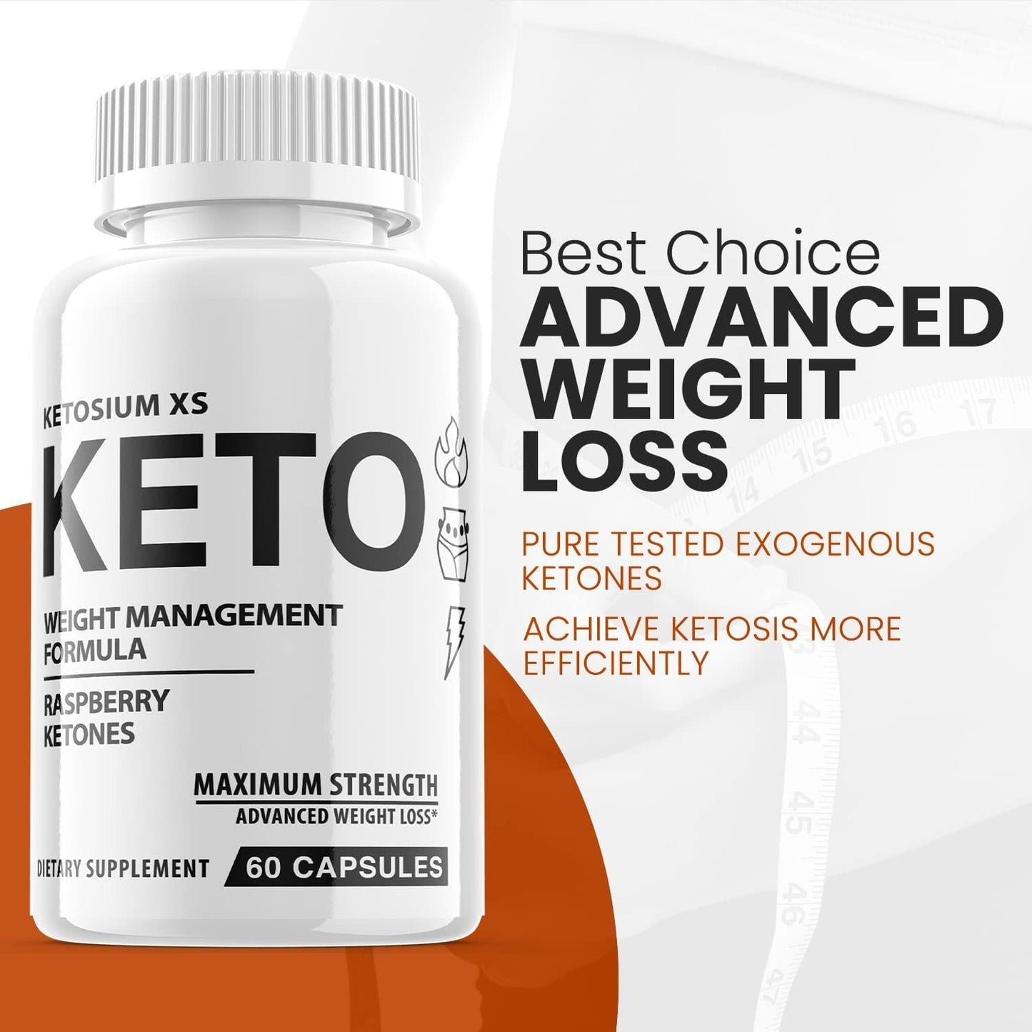 Ketosium XS Ketogenic Supplement Pills (2 Pack)