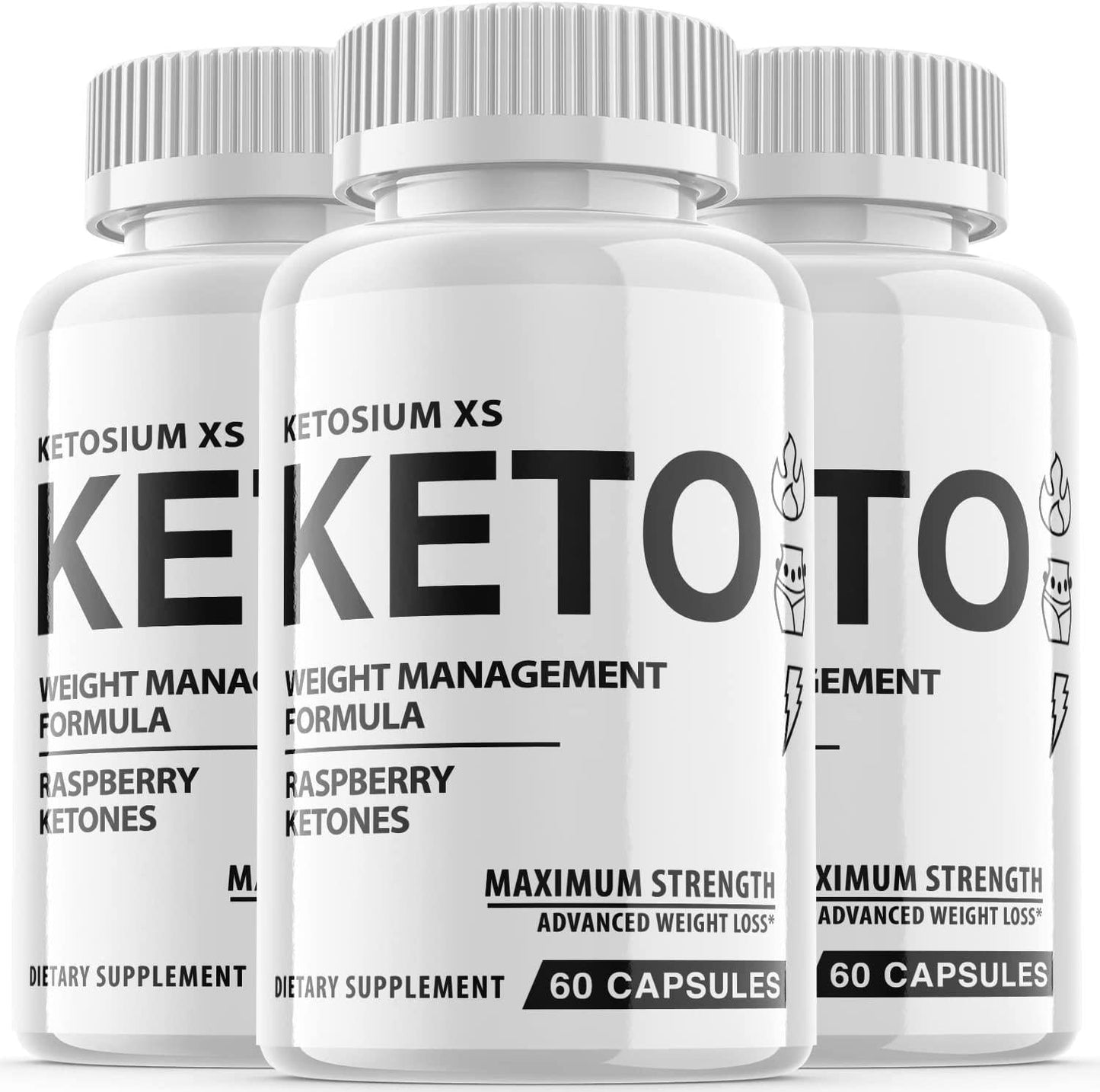 Ketosium XS Ketogenic Supplement Pills (3 Pack)