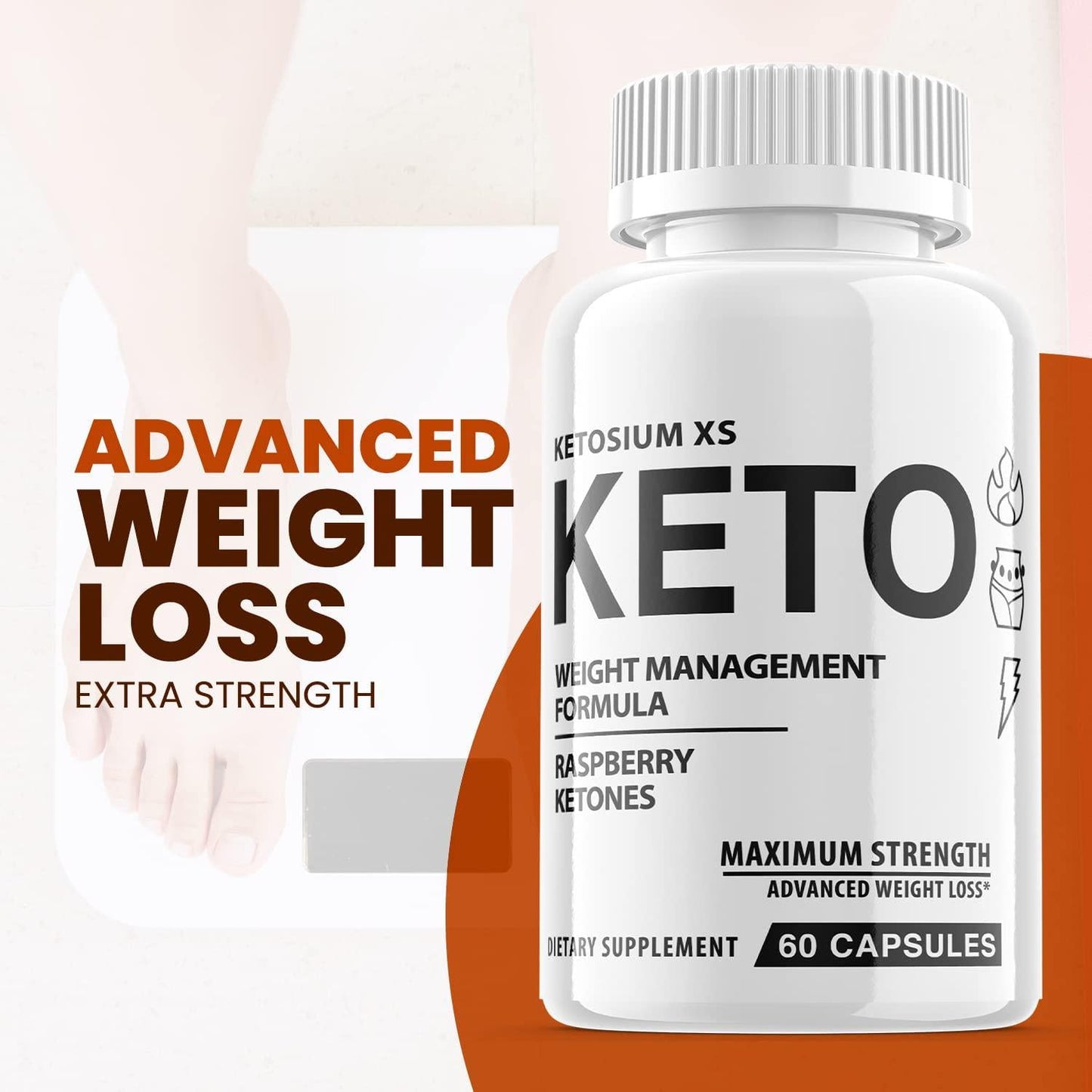 Ketosium XS Ketogenic Supplement Pills (3 Pack)