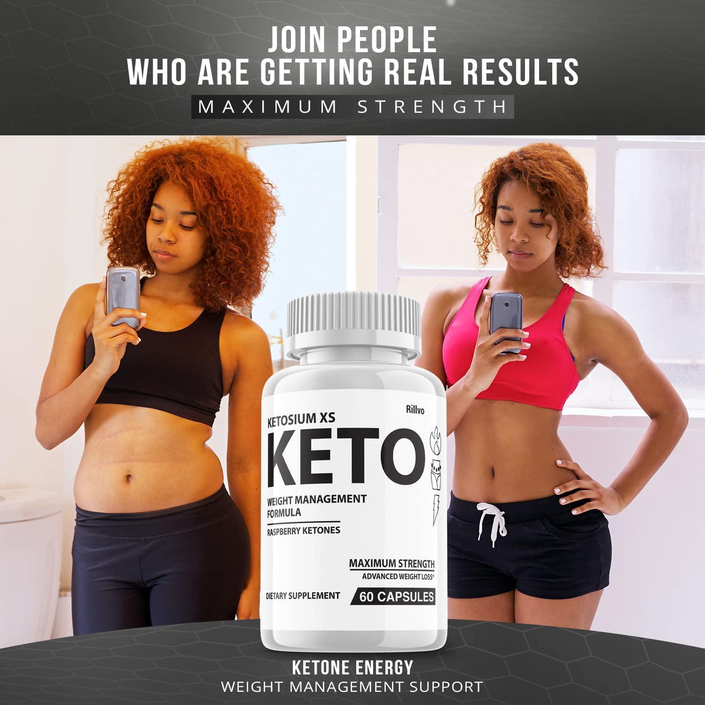 Ketosium XS Weight Management Formula 800mg (60 Capsules)