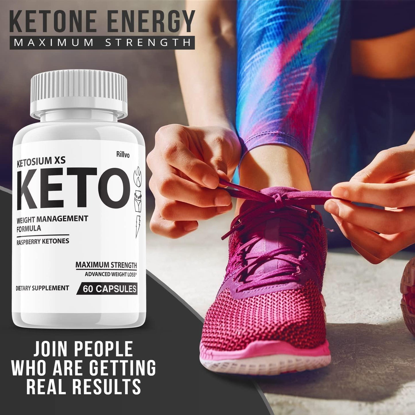 Ketosium XS Weight Management Formula 800mg (60 Capsules)