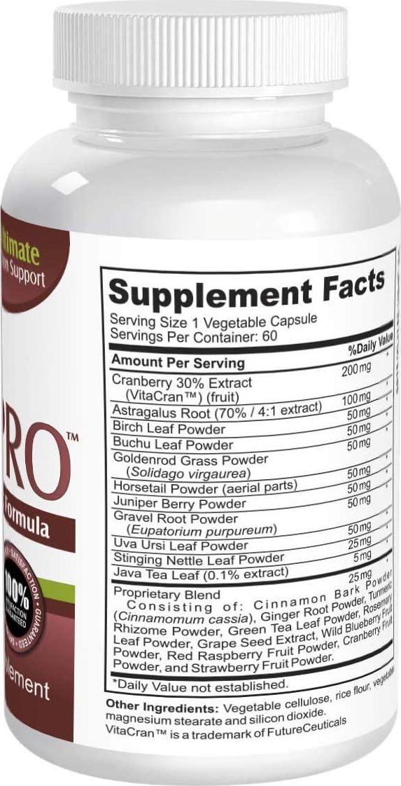 Kidney-Pro: with 21 Kidney Support Supplements - 60 Capsules - Kidney Health Supplement