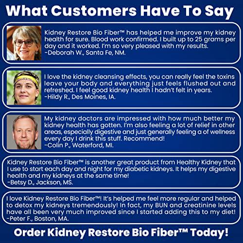 Kidney Restore Bio Fiber Restorative Kidney Support and Kidney Cleanse A Kidney Supplement To Remove Waste So Your Kidneys Don t Have To Kidney Cleanse The Ancient Way Kidney Health Supplement Program