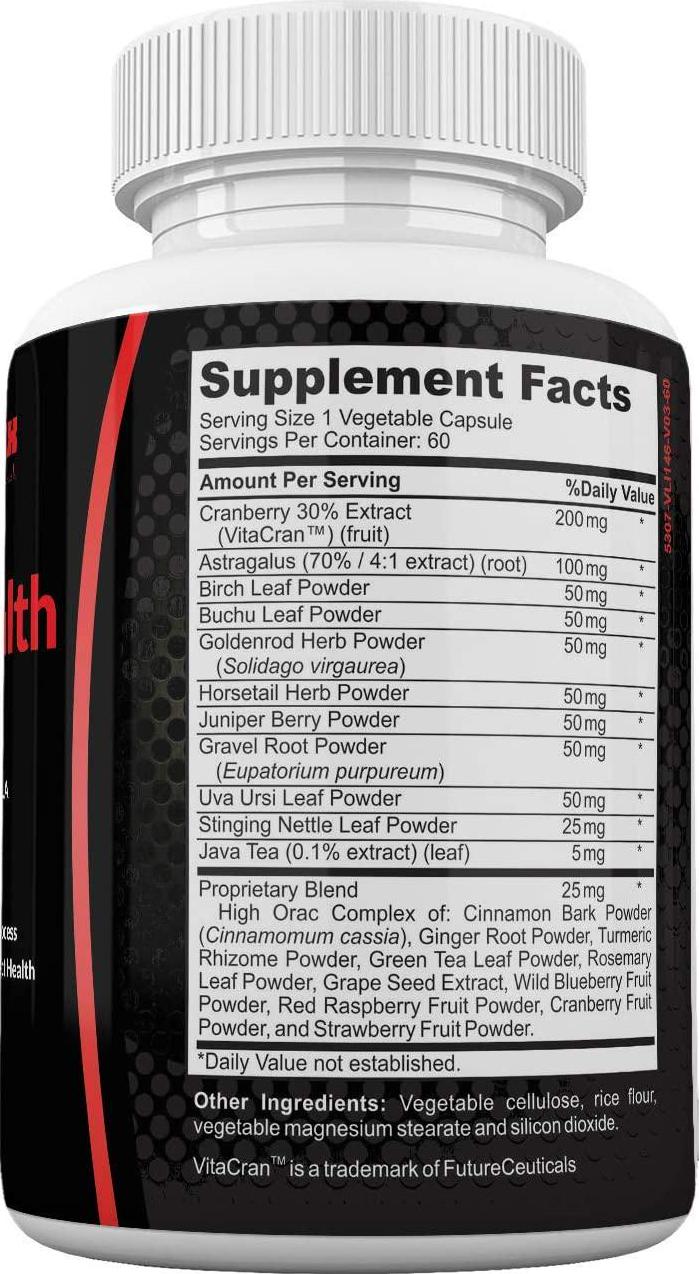 Kidney Support Cleanse Supplement - All Natural Herb Plants Dietary Supplements - Cranberry Extract Kidney Detox Cleanse - Supports Bladder and Urinary Tract Health 60 Veg Capsules by Neonutrix