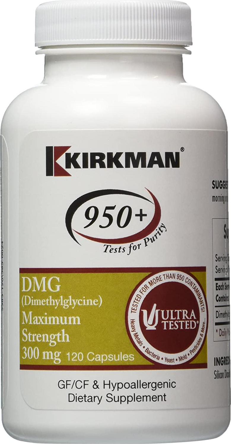 Kirkman Labs - DMG Max Strength 300 mg 120 caps