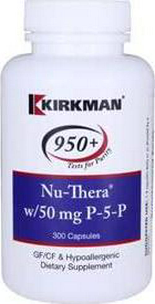 Kirkman Labs - Nu-Thera w/ 50 mg P-5-P 300 caps