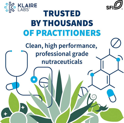 Klaire Labs L Glutamine Powder - 5000mg Free-Form and Hypoallergenic Amino Acid - Supports Muscle Recovery, Immune Support and GI Health - Non Dairy and Gluten Free (351 G / 60 Servings)