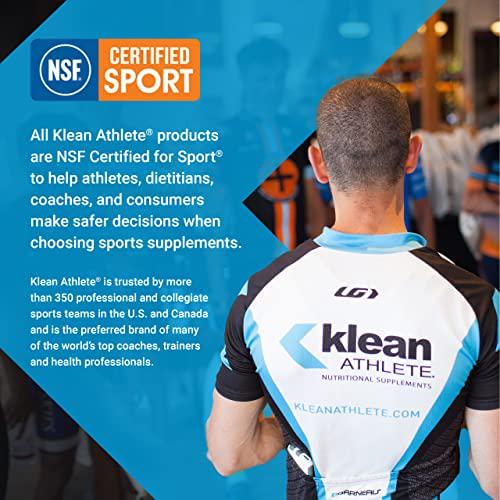 Klean Athlete Klean BCAA + Peak ATP | Amino Acid Supplement for Muscle Building, Workout Recovery, Lean Muscle, and Athletic Performance* | 9.1 Ounces | Natural Orange Flavor