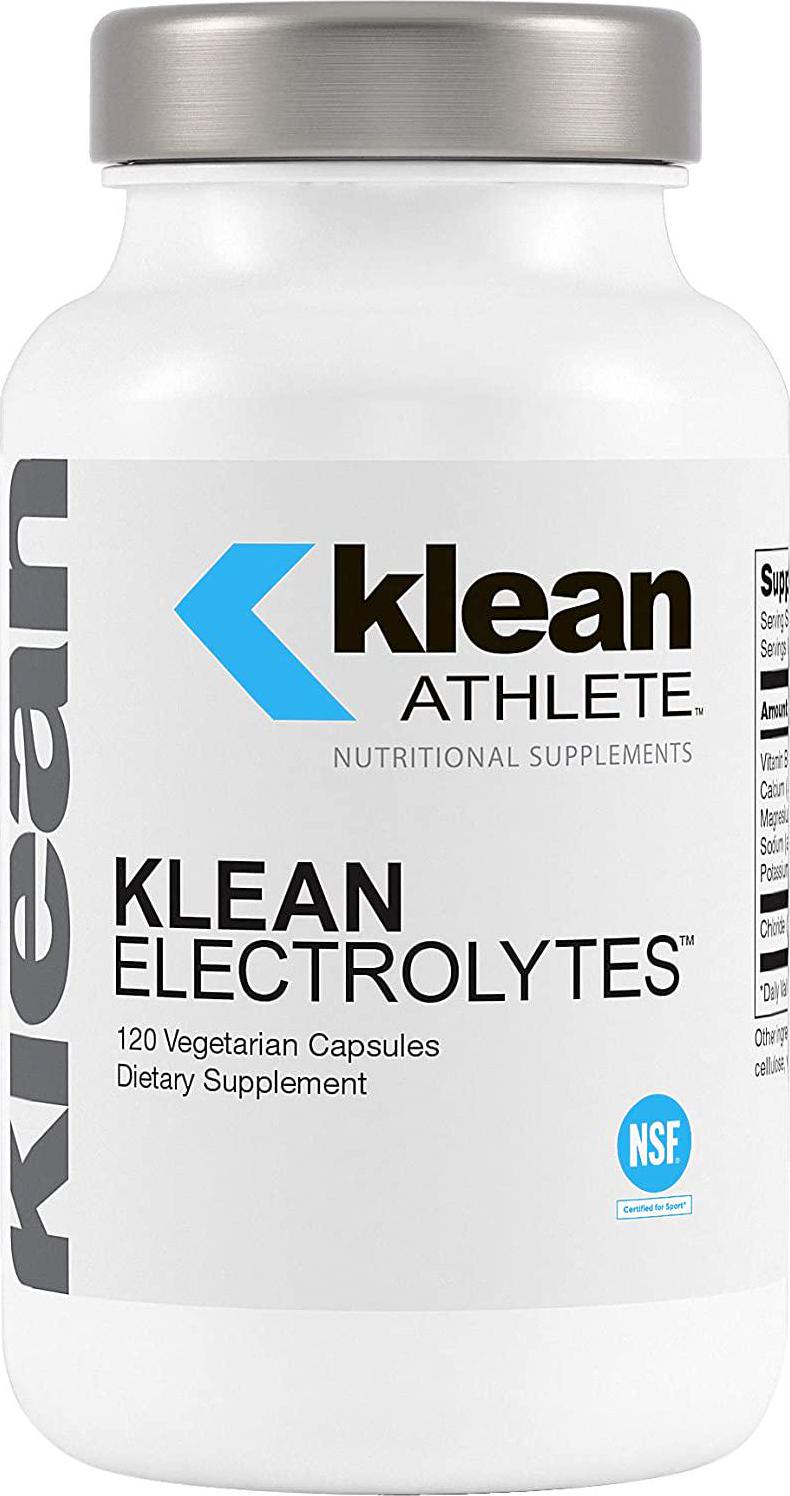 Klean Athlete Klean Electrolytes | Replenishes Minerals for Hydration to Help Achieve Optimal Performance | NSF Certified for Sport | 120 Capsules