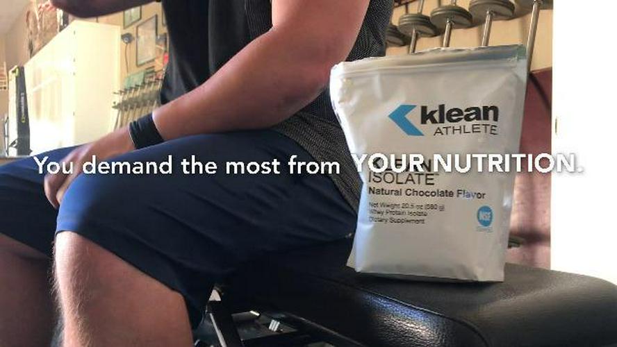 Klean Athlete Klean Isolate | Whey Protein Isolate to Enhance Daily Protein and Amino Acid Intake for Muscle Integrity* | NSF Certified for Sport | 20 Servings | Unflavored