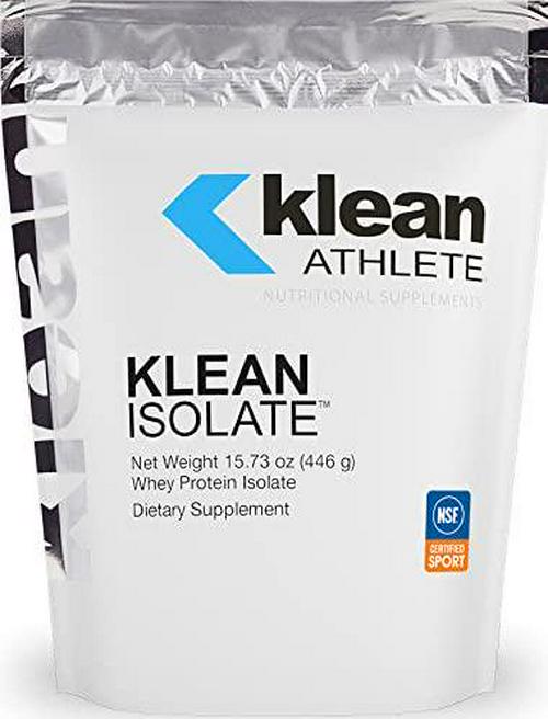 Klean Athlete Klean Isolate | Whey Protein Isolate to Enhance Daily Protein and Amino Acid Intake for Muscle Integrity* | NSF Certified for Sport | 20 Servings | Unflavored