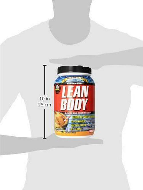 LABRADA NUTRITION – Lean Body High Protein Meal Replacement Shake, Whey Protein Powder for Weight Loss and Muscle Growth, Chocolate Peanut Butter, 2.47LB Tub