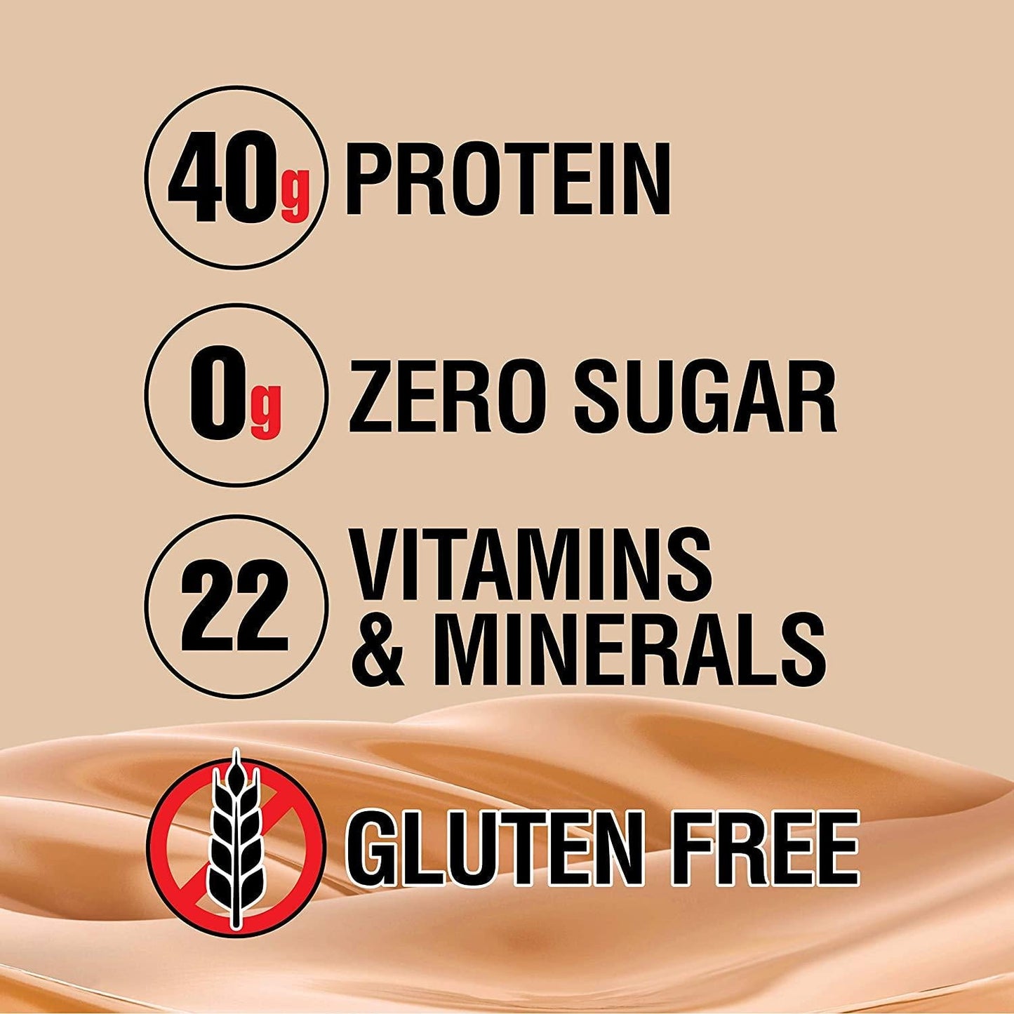 LABRADA NUTRITION - Lean Body RTD Whey Protein Shake, Convenient On-The-Go Meal Replacement Shake for Men and Women, 40 grams of Protein Zero Sugar, Lactose and Gluten Free, Salted Caramel (Pack of 12)