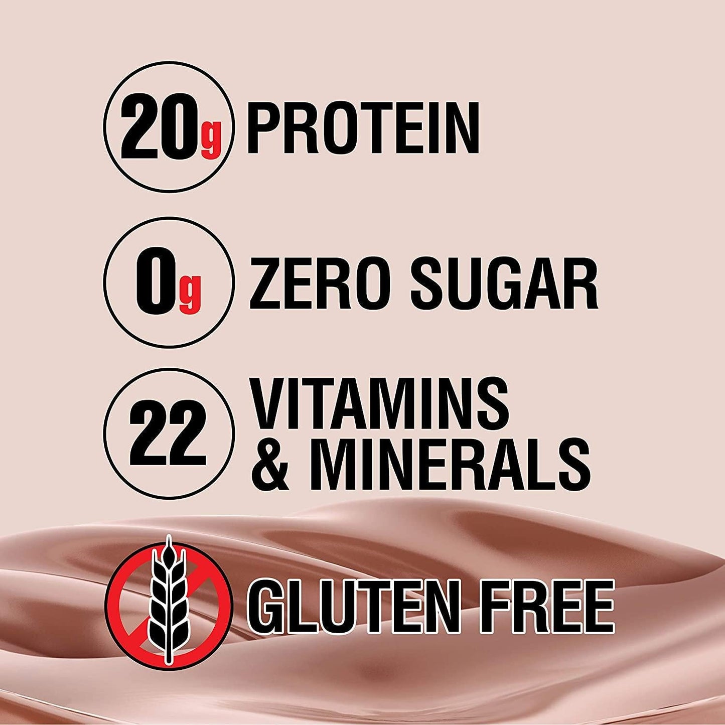 LABRADA NUTRITION - Lean Body RTD Whey Protein Shake, Convenient On-The-Go Meal Replacement Shake for Men and Women, 20 grams of Protein Zero Sugar, Lactose and Gluten Free, Chocolate (Pack of 16)