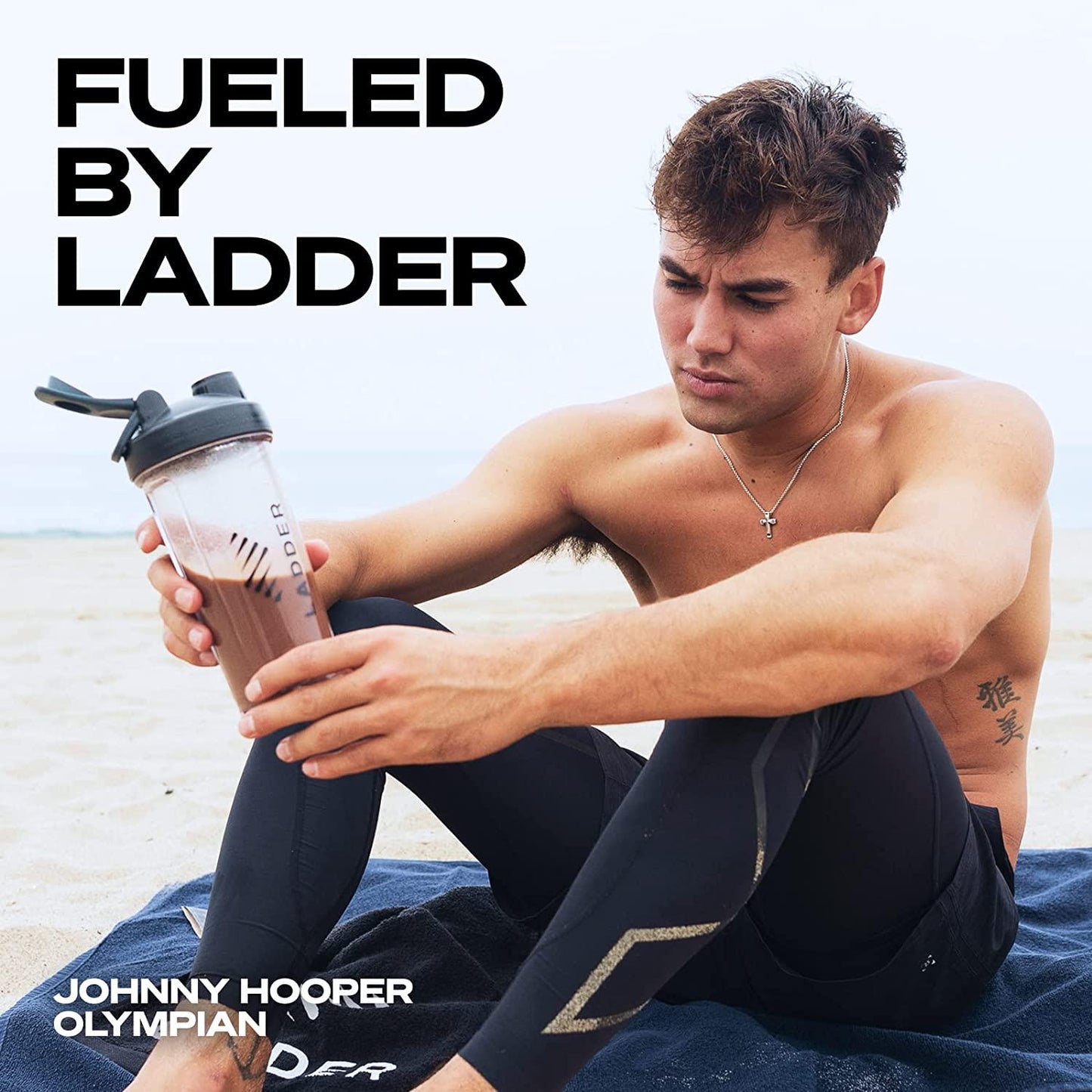 LADDER Plant Based Protein Shake, 20G Pea Protein Powder, Dairy Free Meal Replacement Shake, Vegan Protein Powder, NSF Certified, Delicious Healthy Chocolate Flavor with no Added Sugar, 30 Serving Bag