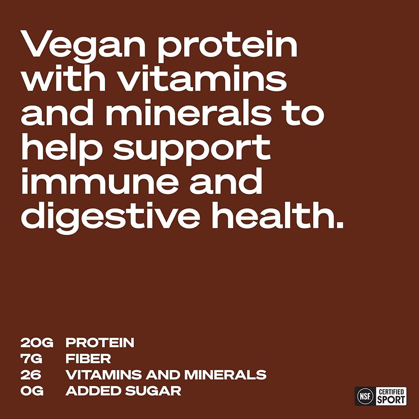 LADDER Plant Based Protein Shake, 20G Pea Protein Powder, Dairy Free Meal Replacement Shake, Vegan Protein Powder, NSF Certified, Delicious Healthy Chocolate Flavor with no Added Sugar, 30 Serving Bag