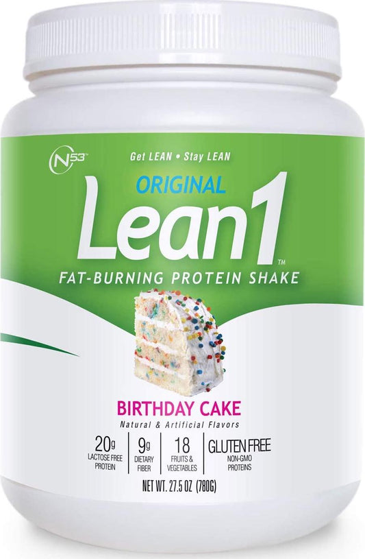LEAN1 Nutrition 53, Birthday Cake, 27.5 Ounce