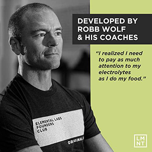 LMNT Keto Electrolyte Powder Packets | Paleo Hydration Powder | No Sugar, No Artificial Ingredients | Citrus Salt | 30 Stick Packs