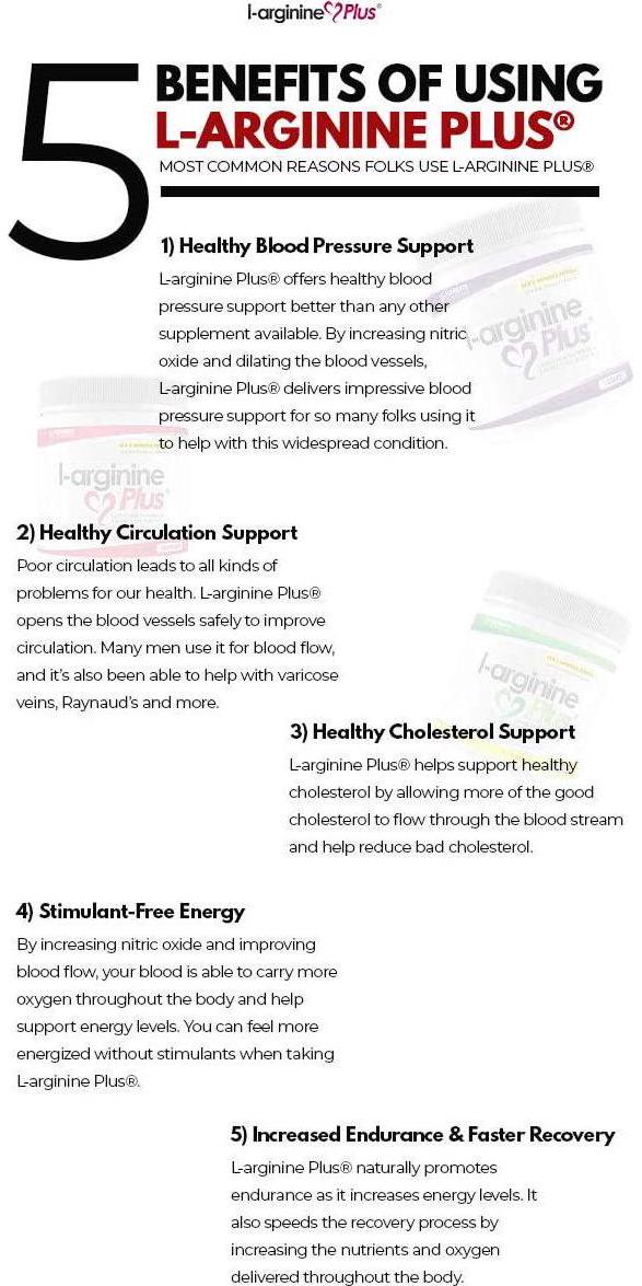 L-Arginine Plus Lemon Lime - L-arginine Formula for Blood Pressure, Cholesterol and More Energy. The #1 Heart Health Supplement (13.4oz.)