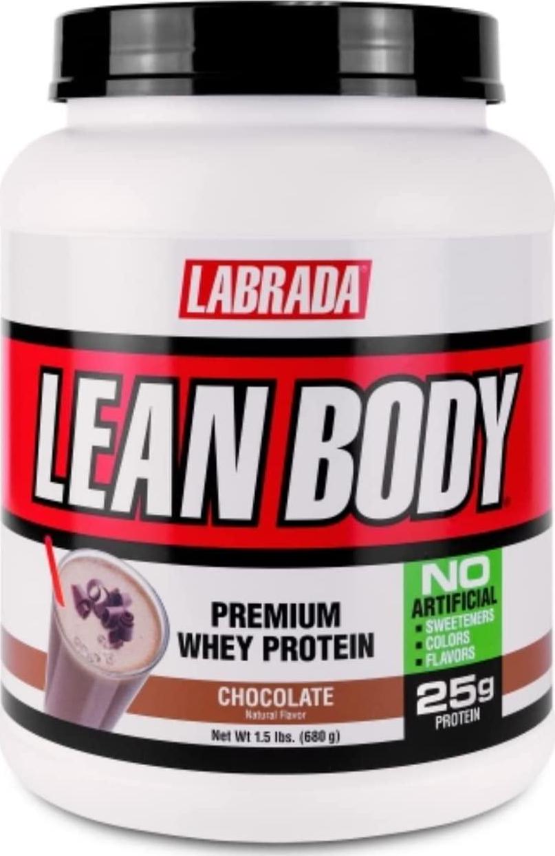 Labrada Nutrition Lean Body Premium Whey Protein Powder, Chocolate, 24 Ounce