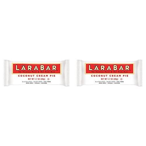 Larabar, Bar Coconut Cream Pie, 1.7 Ounce, 16 Count (Pack of 2)