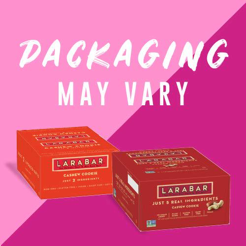 Larabar Cashew Cookie, Gluten Free Vegan Fruit and Nut Bar, 1.7 oz Bars, 16 Ct