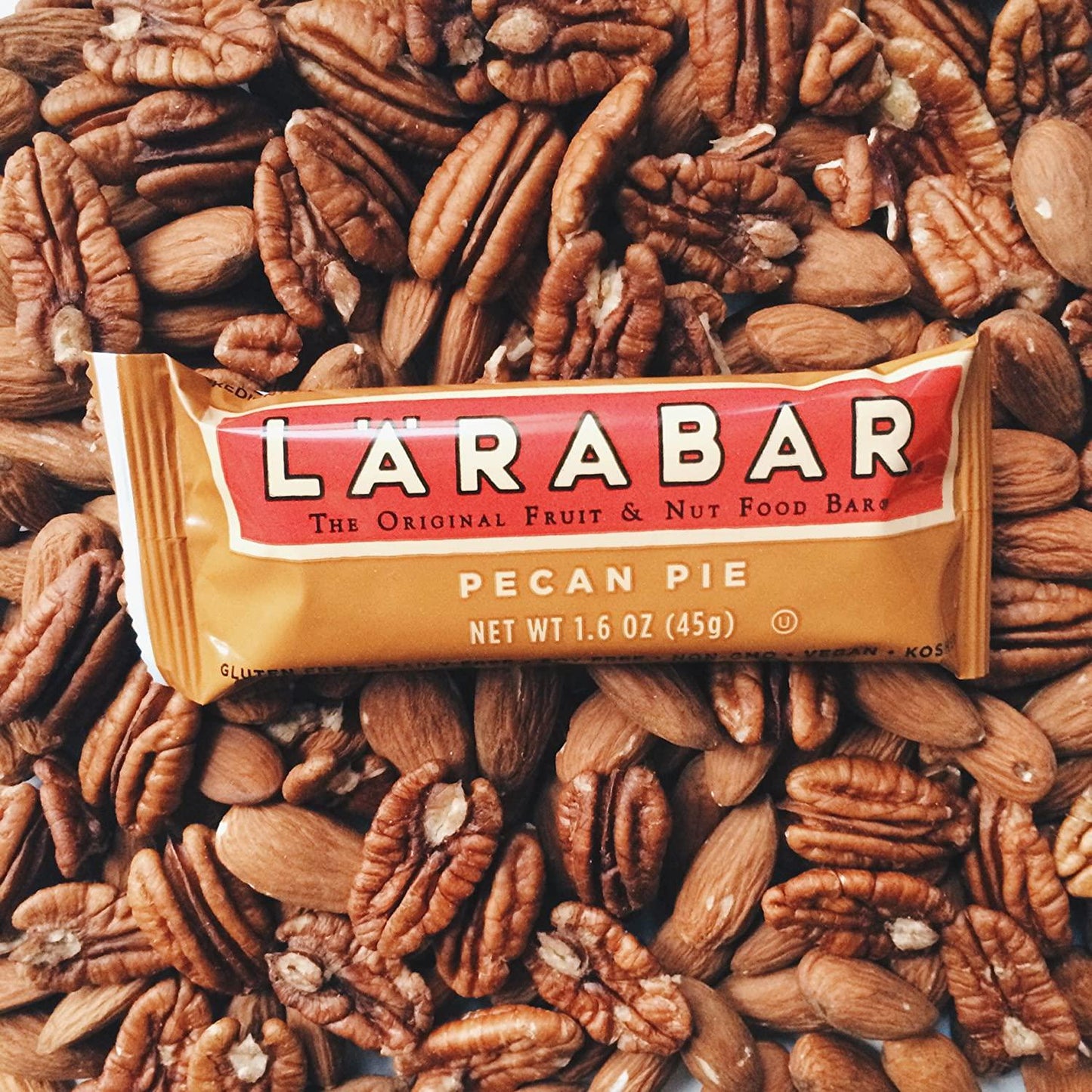 Larabar, Fruit and Nut Bar, Pecan Pie, Gluten Free, Vegan (16 Bars) and Fruit and Nut Bar, Cherry Pie, Gluten Free, Vegan (16 Bars)