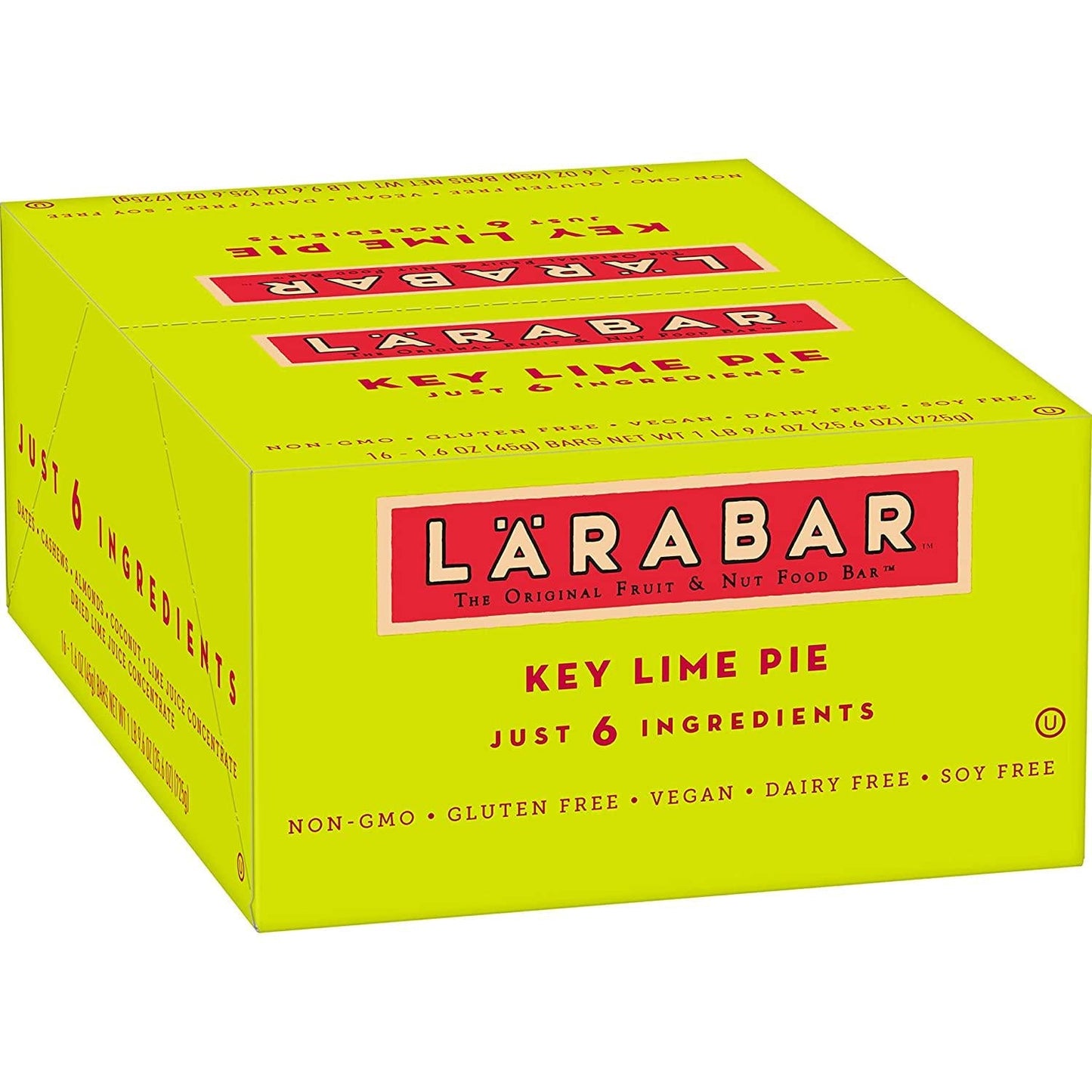 Larabar, Fruit and Nut Bar, Key Lime Pie, Gluten Free, Vegan (16 Bars) and Gluten Free Bar, Blueberry Muffin, 1.6 Ounce (Pack of 16)