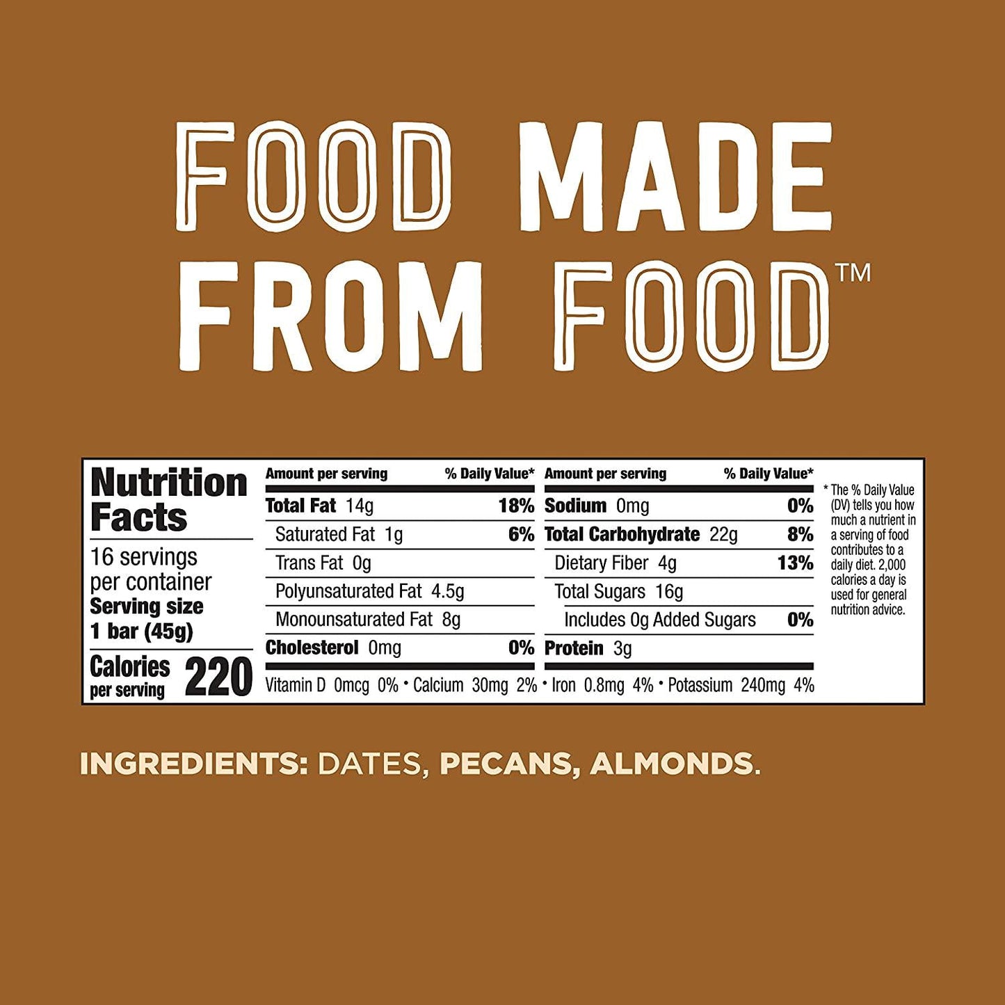 Larabar, Fruit and Nut Bar, Pecan Pie, Gluten Free, Vegan (16 Bars) and Fruit and Nut Bar, Cherry Pie, Gluten Free, Vegan (16 Bars)