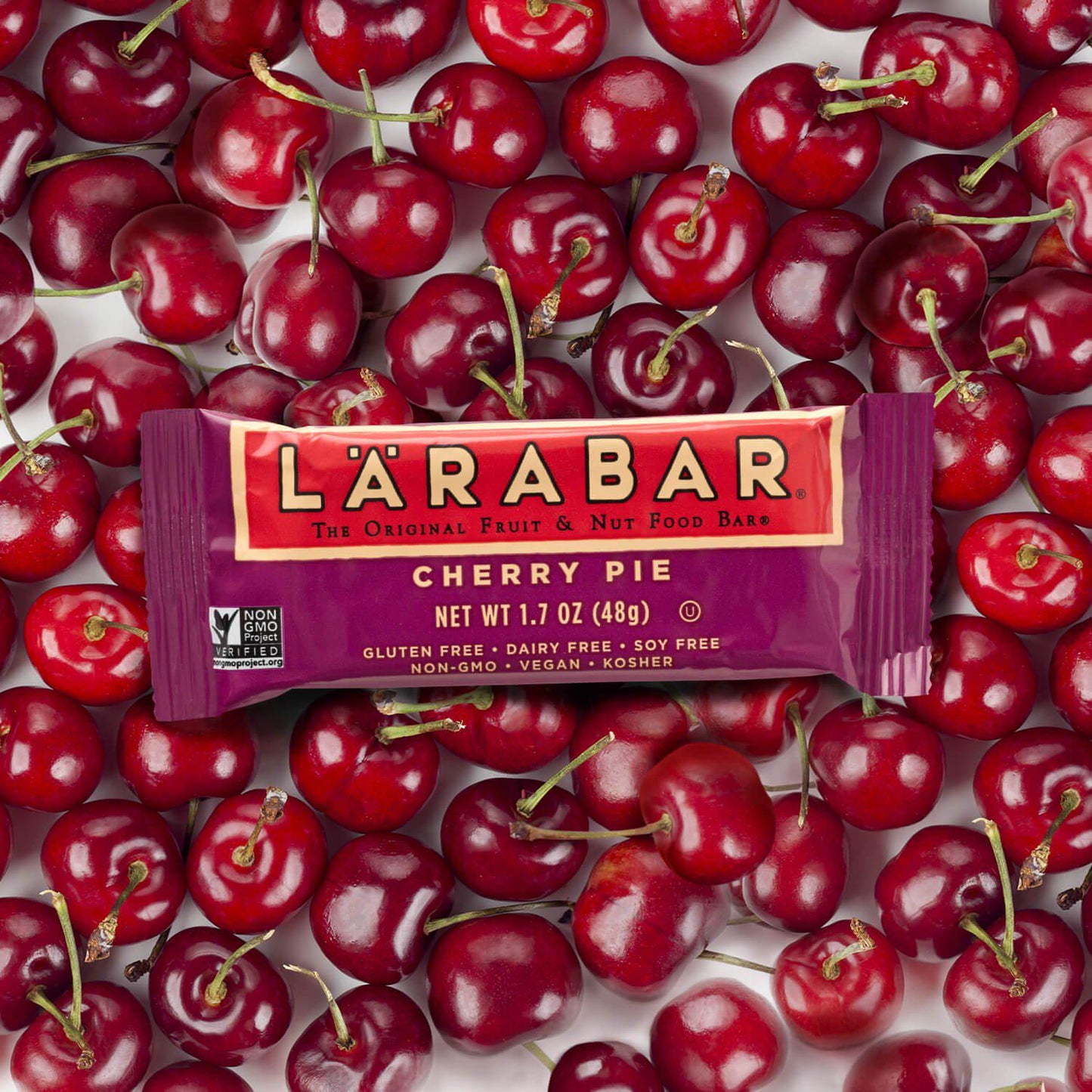 Larabar, Fruit and Nut Bar, Chocolate Coconut Chew, Gluten Free, Vegan (16 Bars) and Fruit and Nut Bar, Cherry Pie, Gluten Free, Vegan (16 Bars)