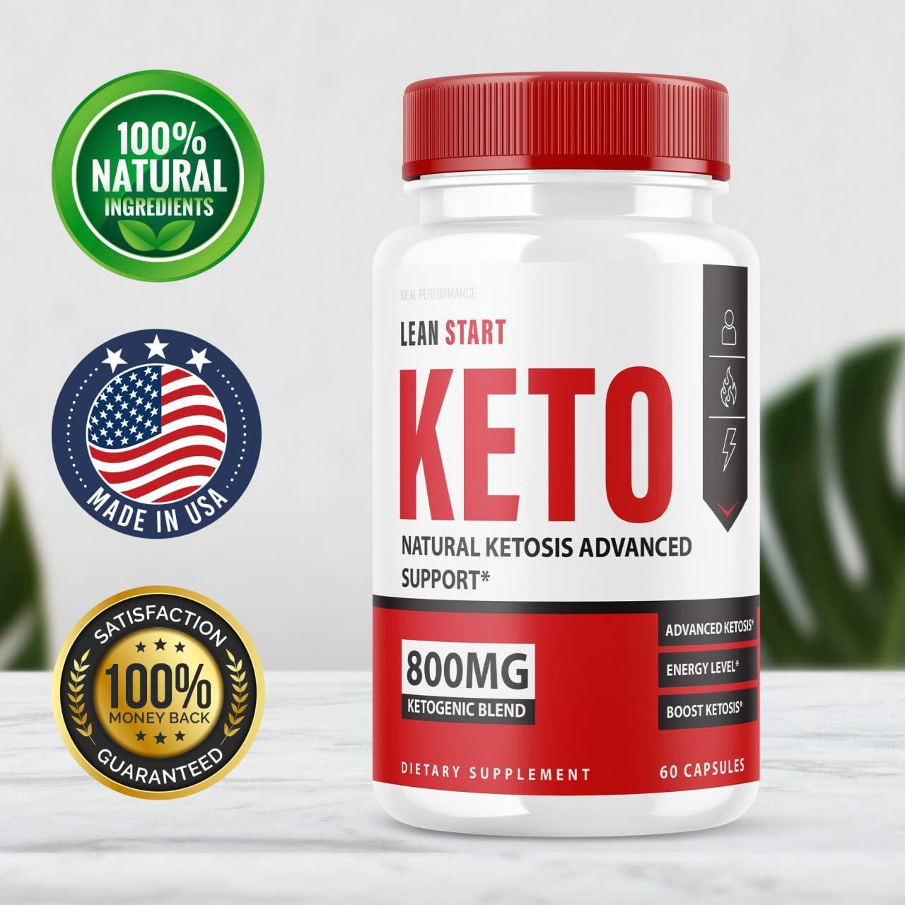 Lean Start Keto Pills (60 Capsules)